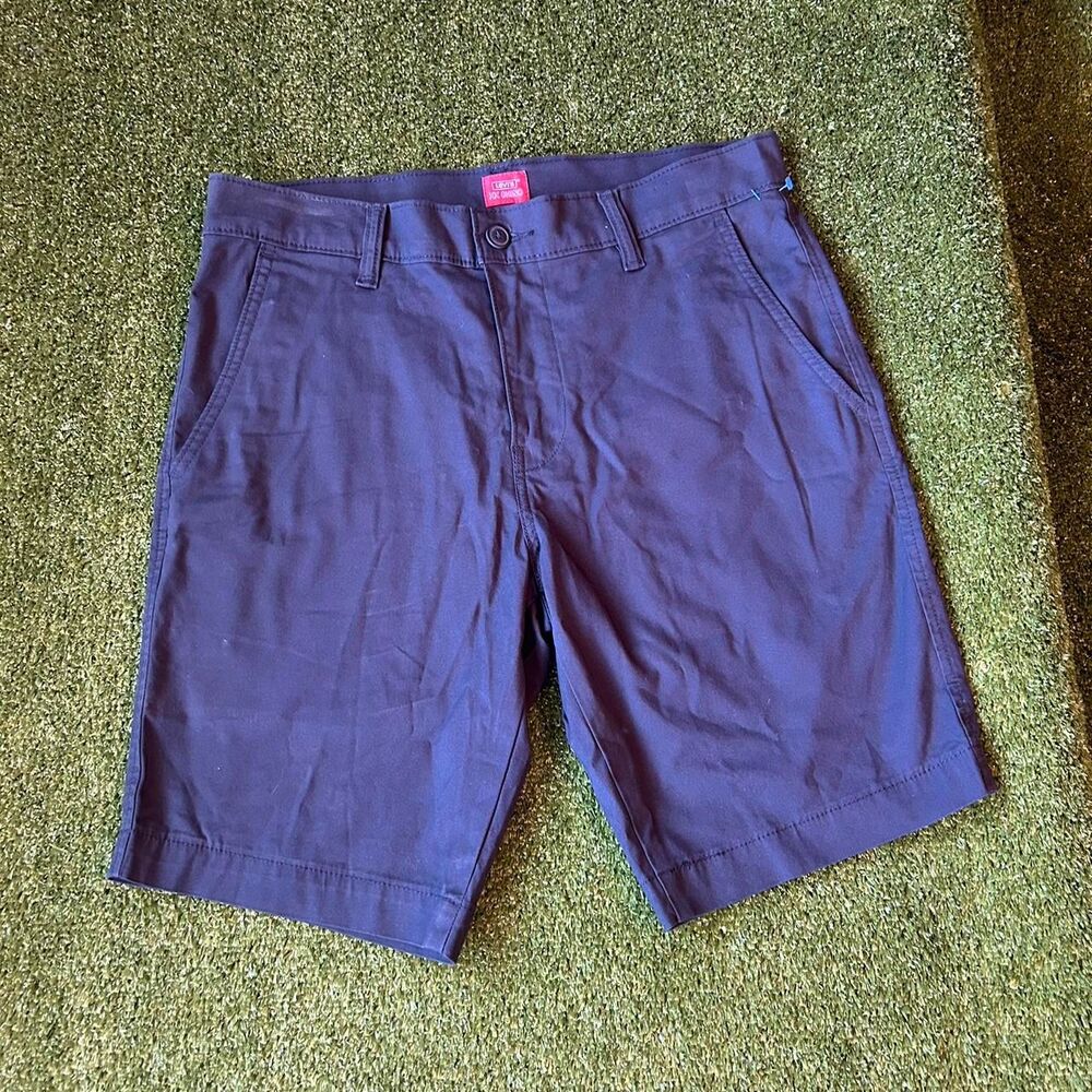 Levi-s Men's Navy and Blue Shorts